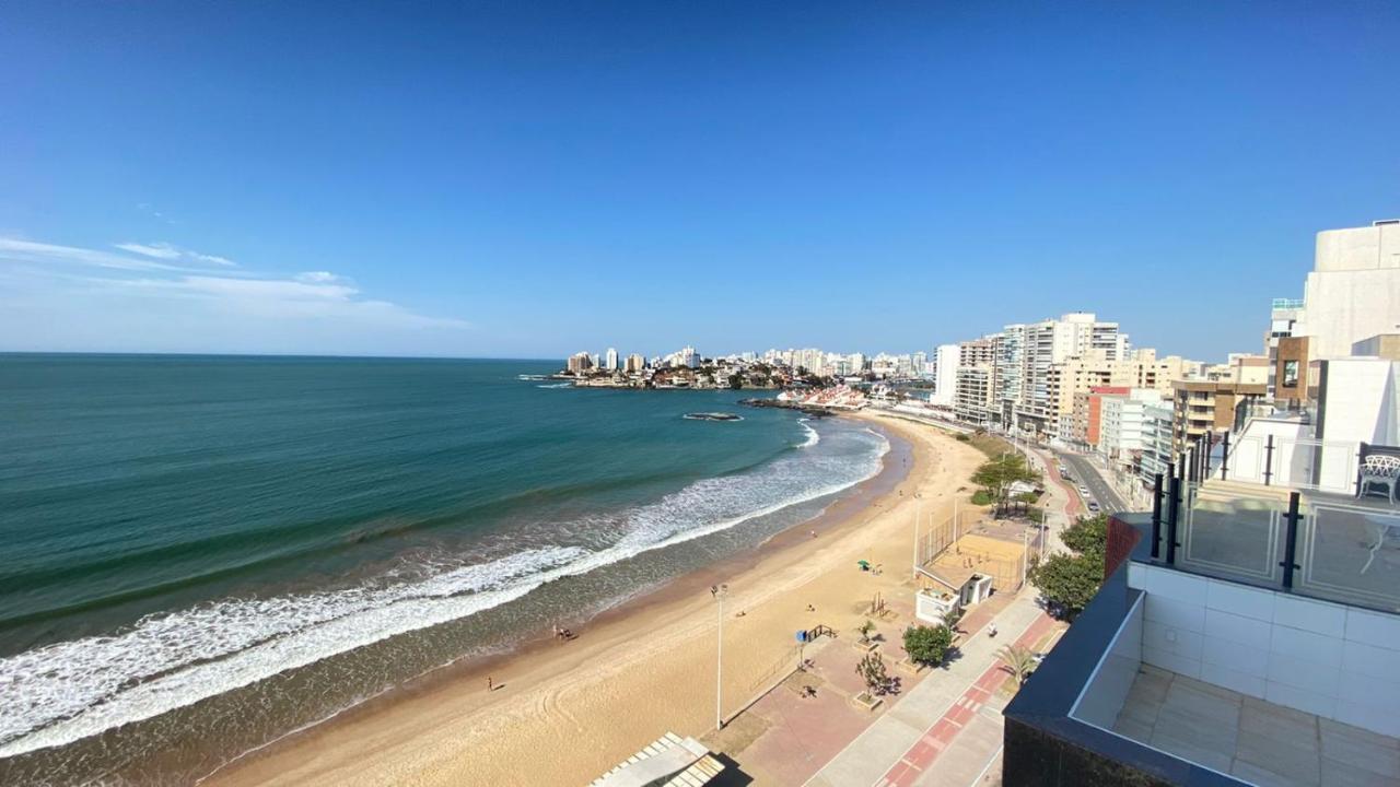 Vista Panoramica Para O Mar Da Praia Do Morro Guarapari Apartment Luaran gambar