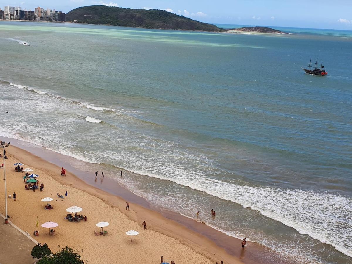 Vista Panoramica Para O Mar Da Praia Do Morro Guarapari Apartment Luaran gambar
